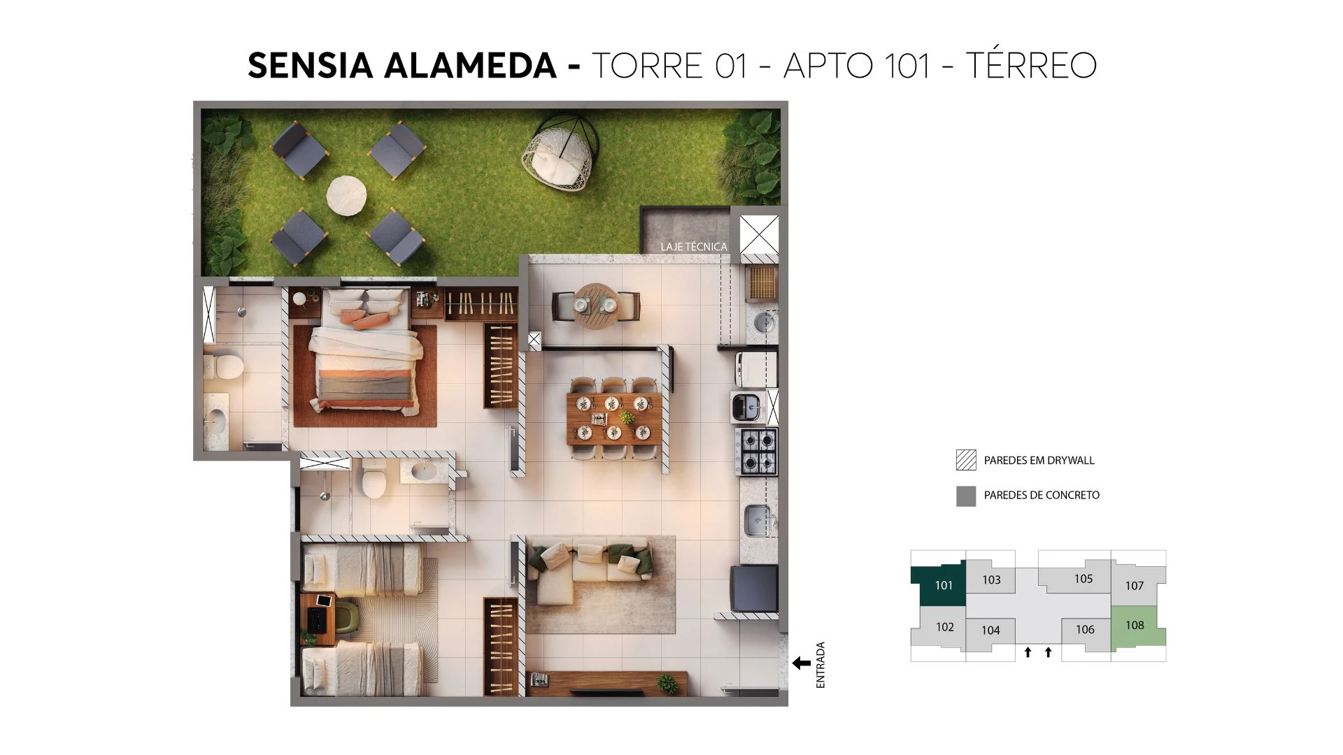 LANÇAMENTO SENSIA ALAMEDA APARTAMENTOS - LONDRINA