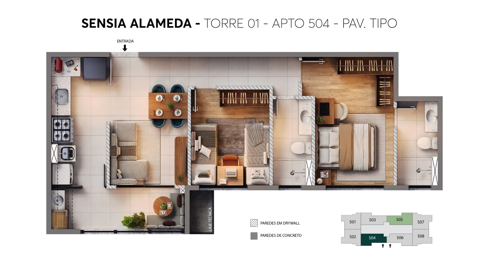 LANÇAMENTO SENSIA ALAMEDA APARTAMENTOS - LONDRINA